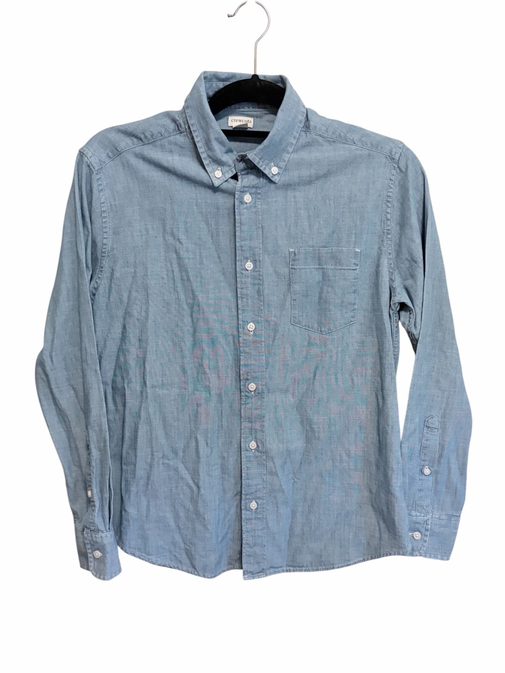 J. Crew crewcuts large chambray button down shirt size 14